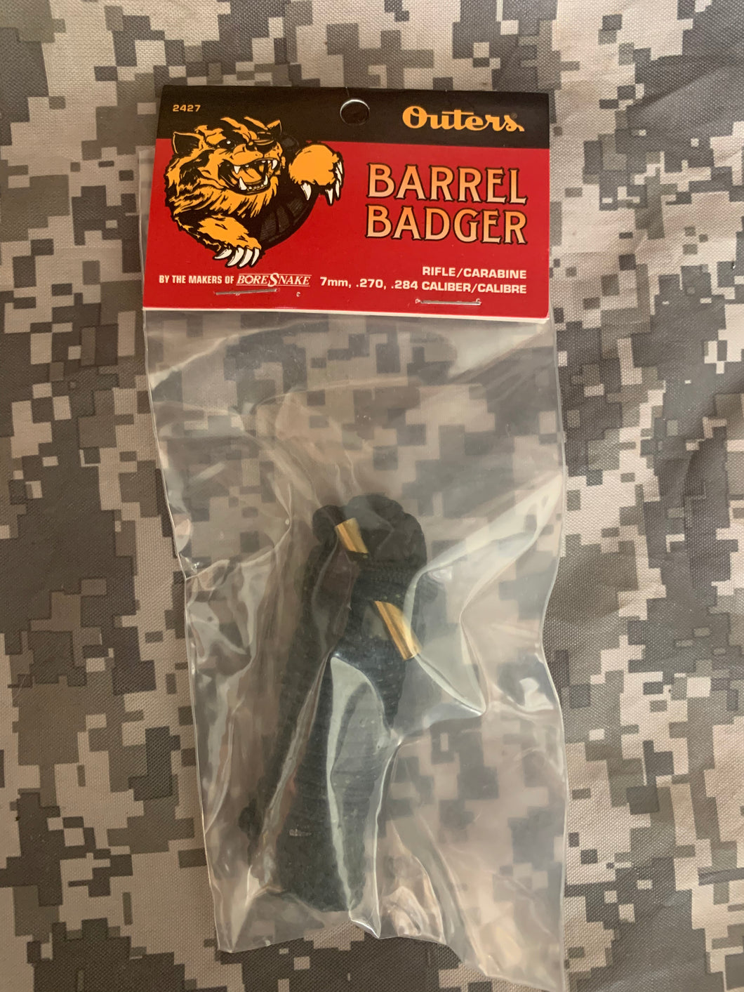 Outers Barrel Badger 7mm 270 284 caliber Bore Cleaner.